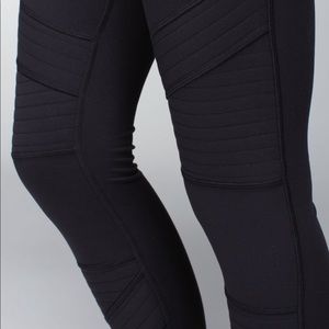 Lululemon Rocket Tight Motorcycle leggings
